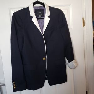 Used J Crew Navy Blue Blazer
